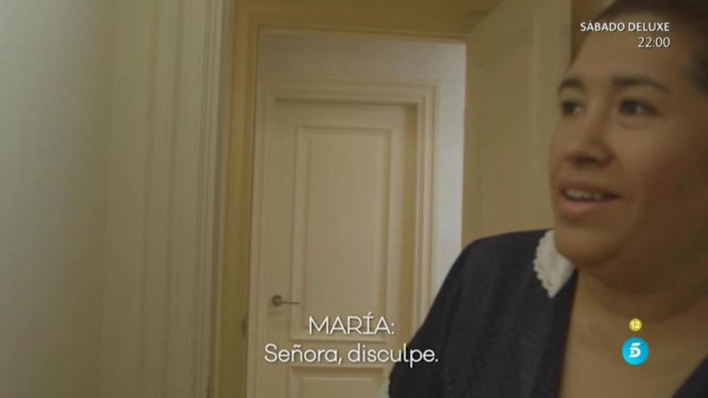 María, la asistenta de María Teresa Campos