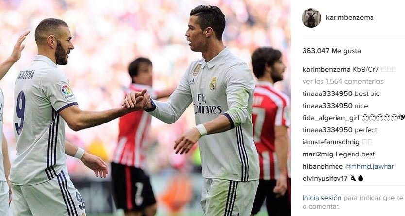 Cristiano y Benzema, cómplices también fuera del césped