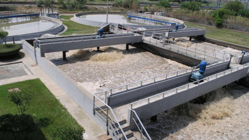 Depuradora de la Almozara (Zaragoza).