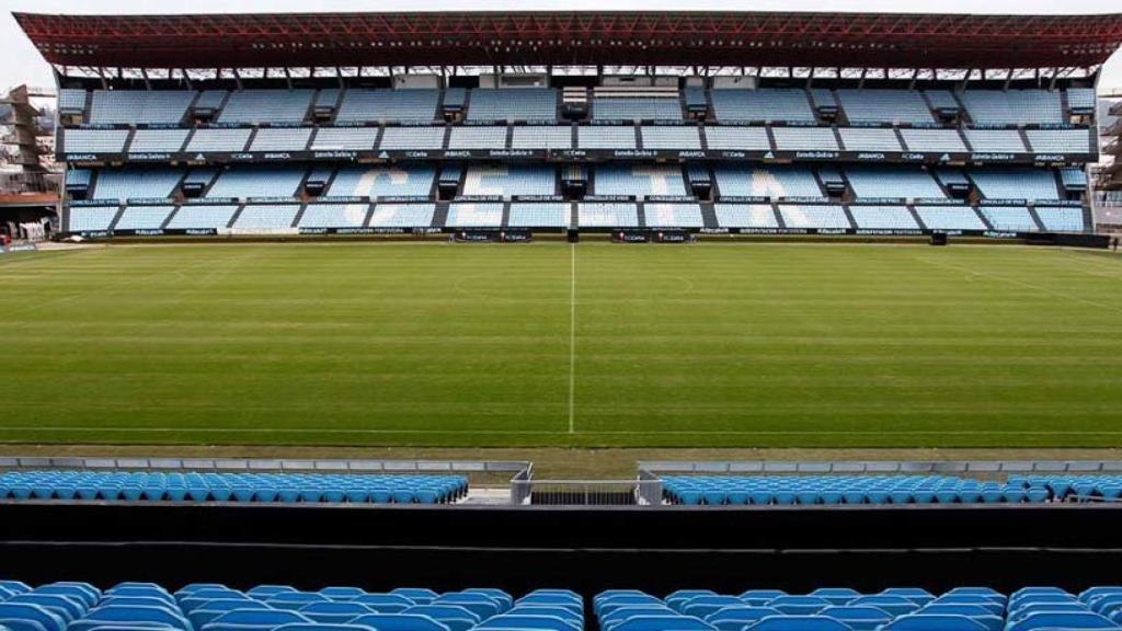 Una de las gradas del estadio de Balaídos. Foto: celtavigo.net