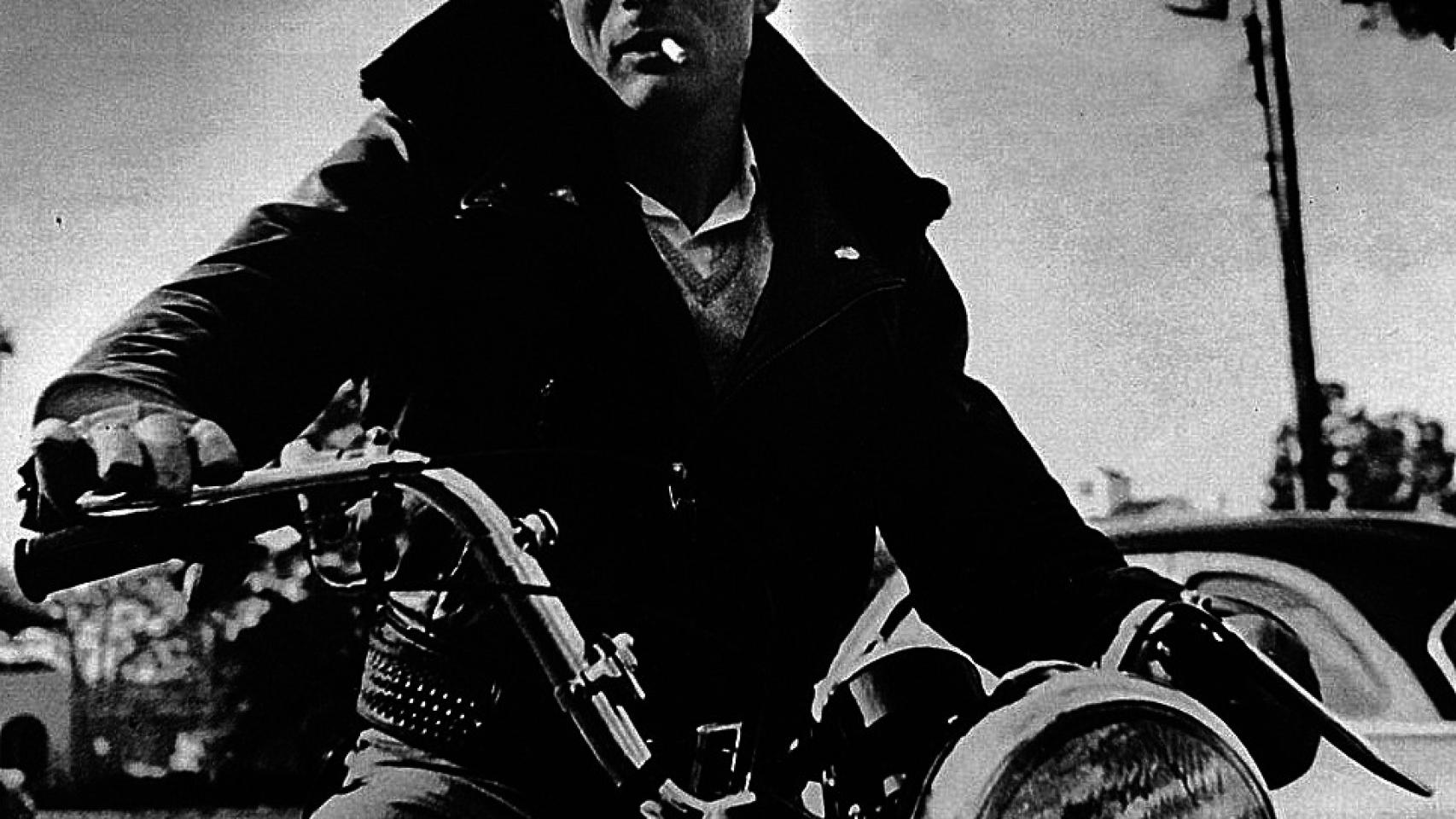 James Dean en una de las secuencias de la película Rebelde sin causa, (1955).