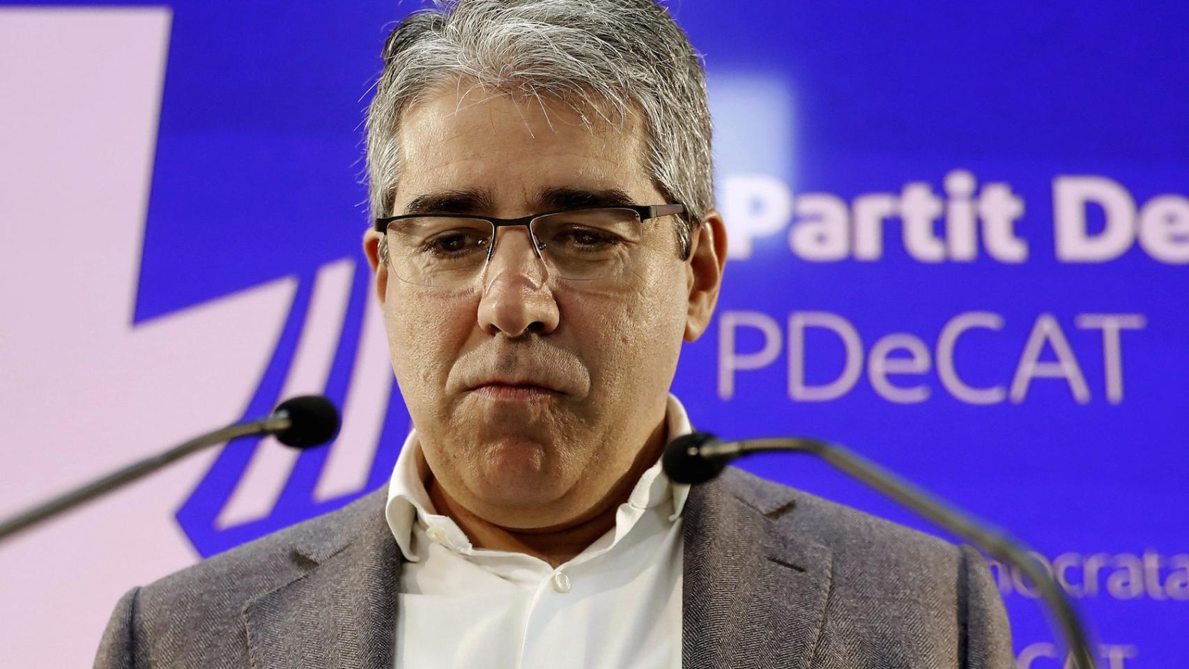 Francesc Homs, este miércoles en Barcelona.