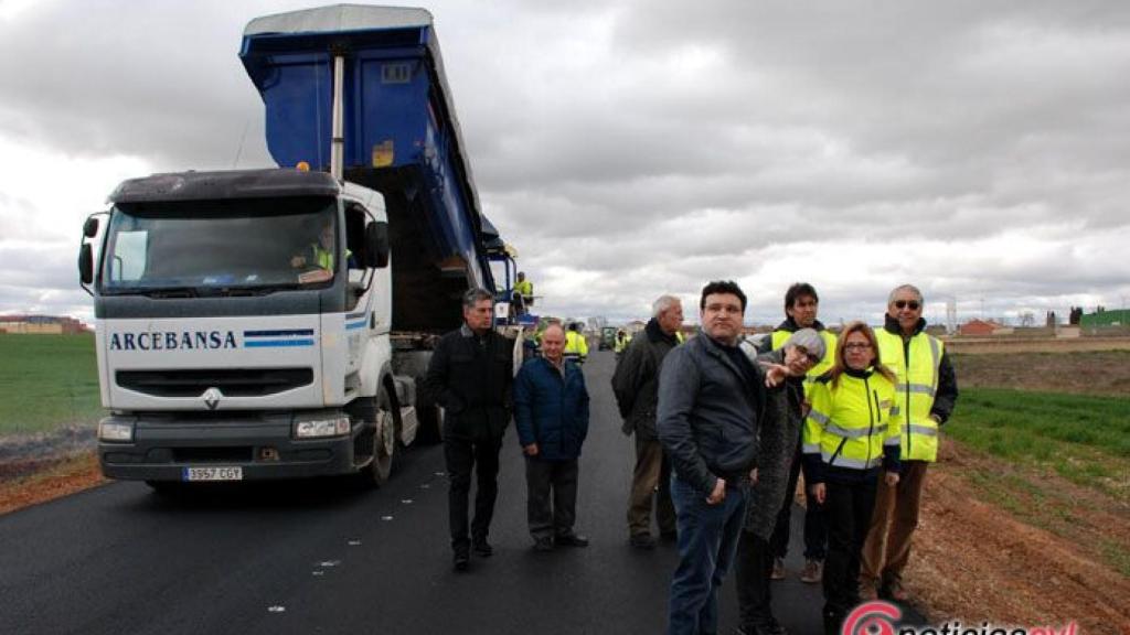 zamora obras diputacion carretera villafafila