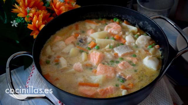 sopa de pescado