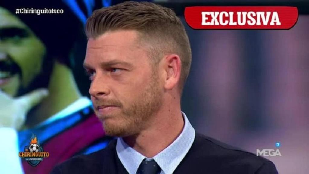 Jota Jordi en El Chiringuito. Foto: Twitter (@elchiringuitotv)