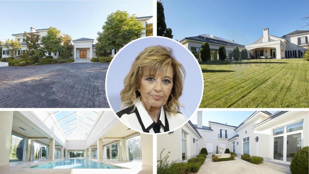 María Teresa Campos vende su casoplón de Las Rozas por 4,5 millones de euros