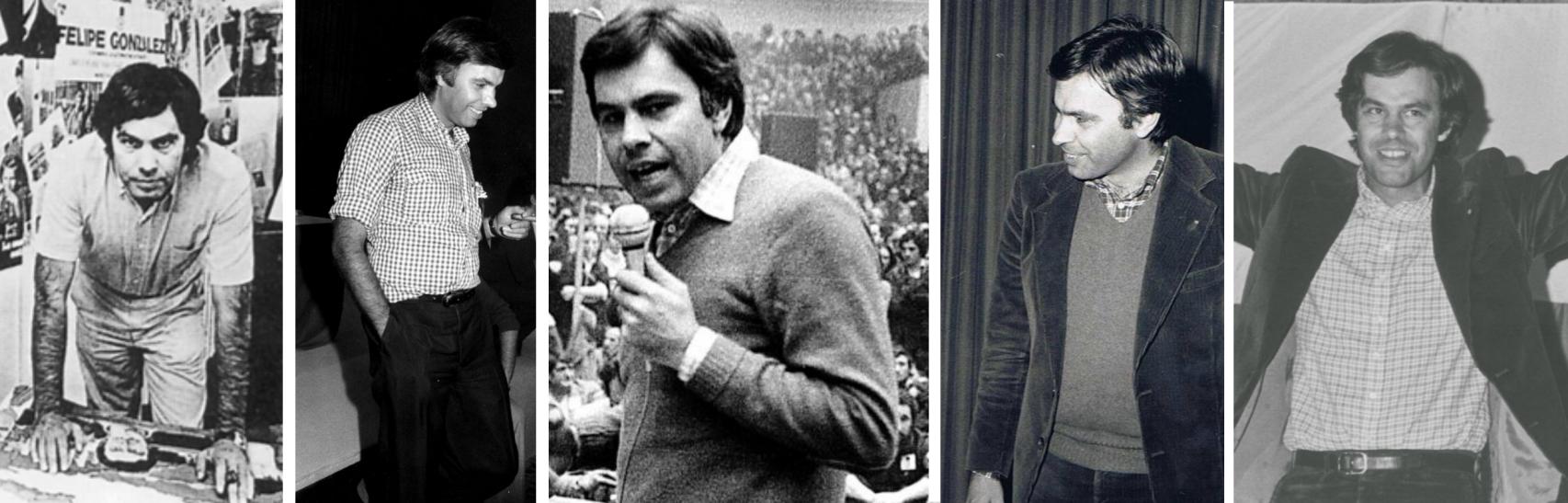 Evvolución del estilismo de Felipe Gonzlez