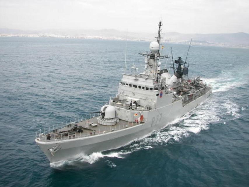 El Patrullero de Altura P-77 infanta Cristina.