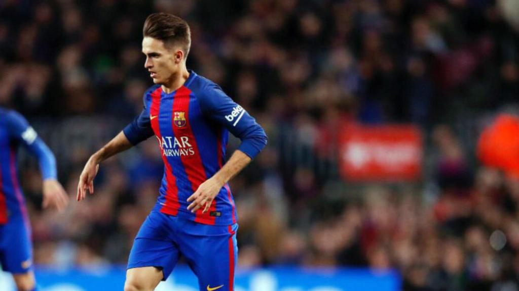 Denis Suárez en un partido con el Barcelona. Foto. Twitter (@DenisSuarez6)