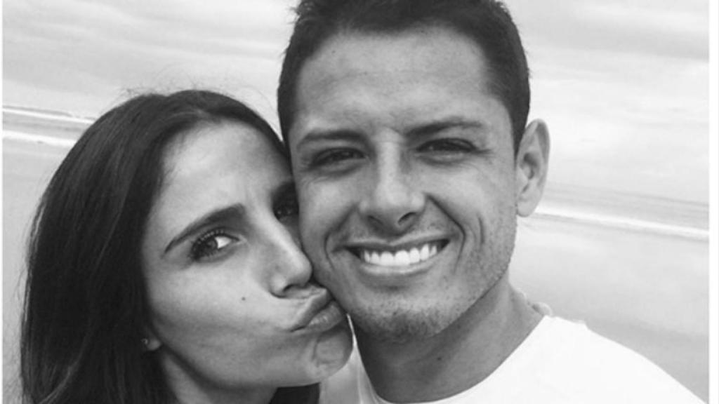 Lucía Villalón y Chicharito