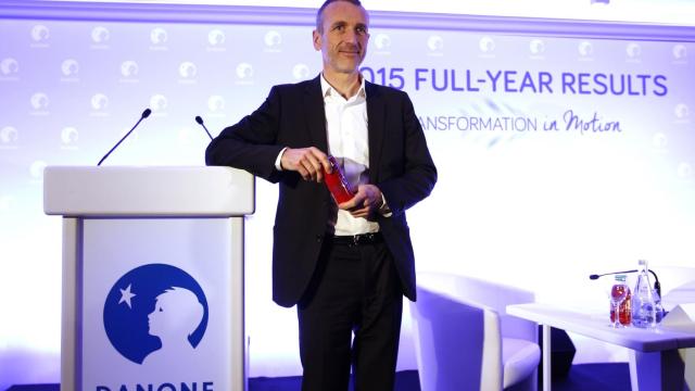 El consejero delegado de Danone, Emmanuel Faber.