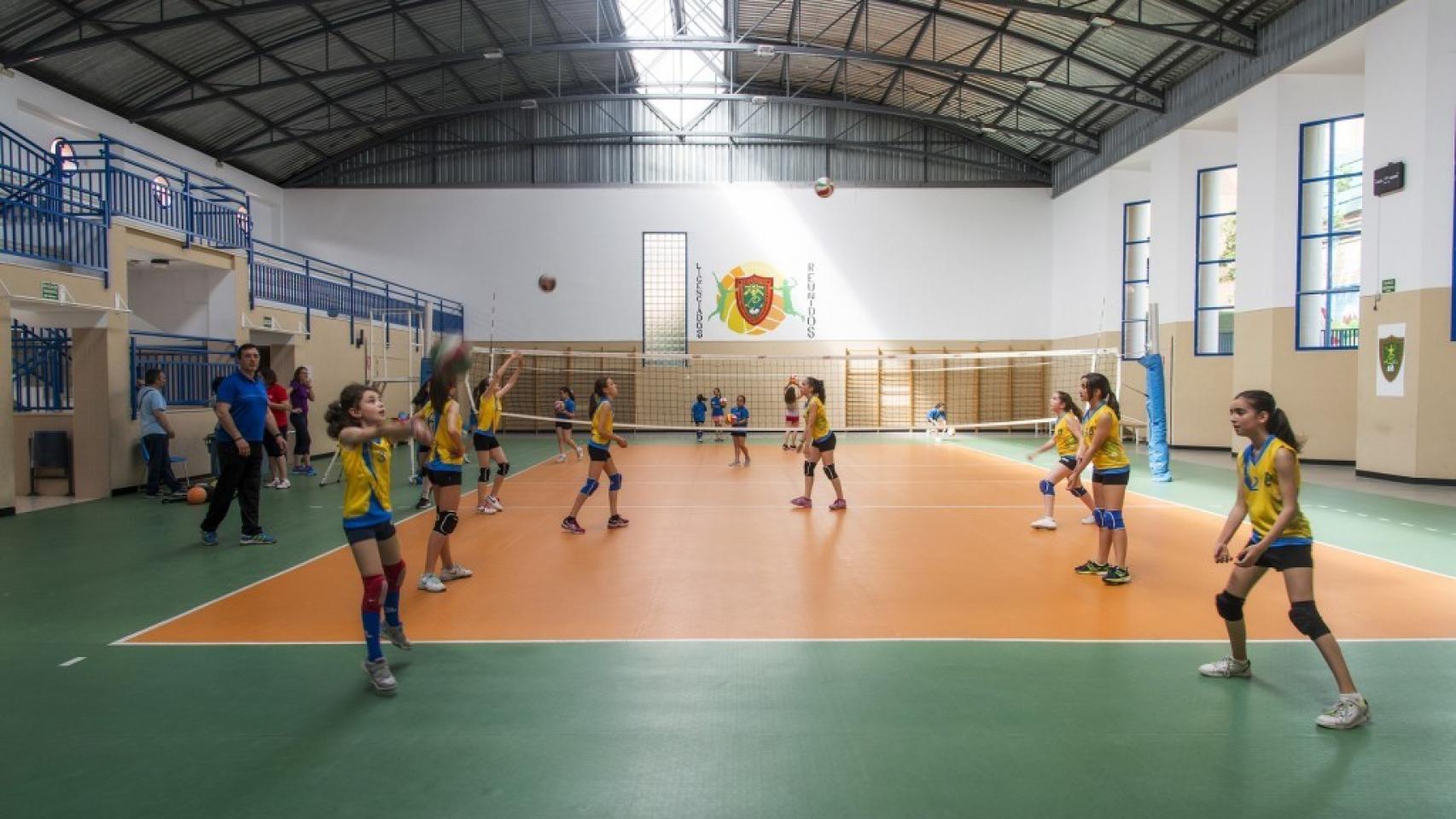 Actividades deportivas en el centro.