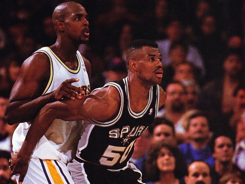 David Robinson en un partido durante 1994.