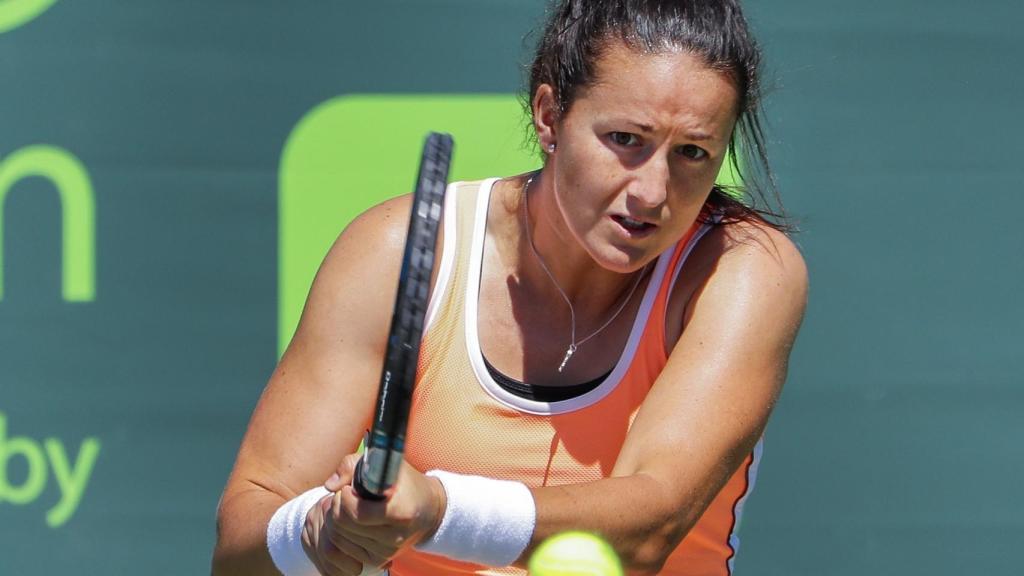 Arruabarrena en el partido contra Begu en Miami.