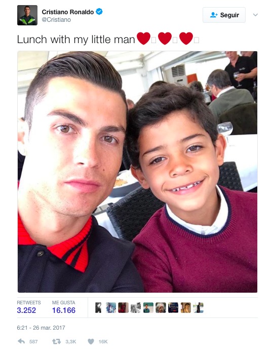 El lado más tierno de Cristiano tras su doblete con Portugal