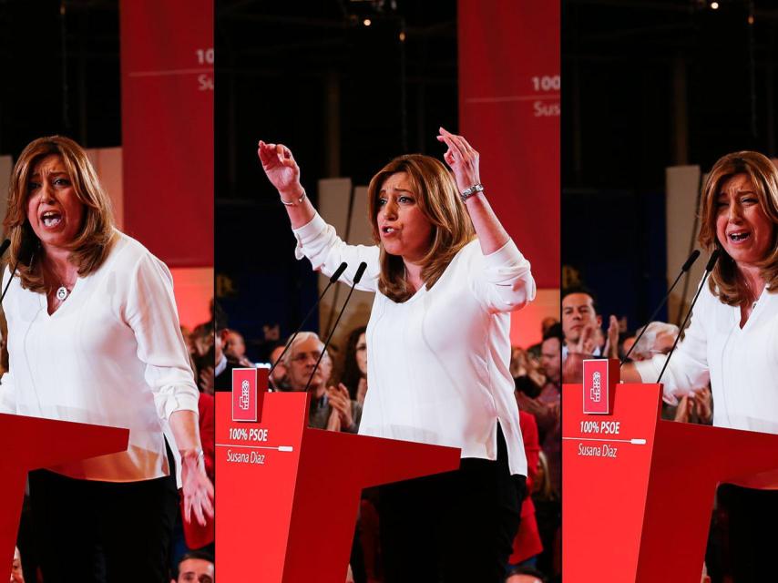 Susana Díaz presenta su candidatura en las primarias del PSOE