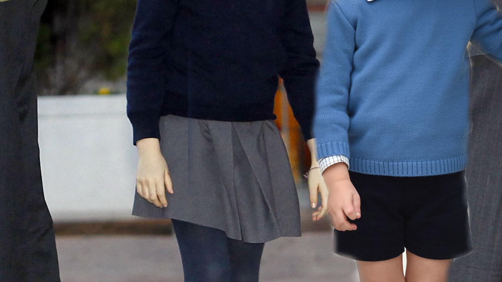 Jorge de Inglaterra vs Leonor de Borbón: así se forman los herederos