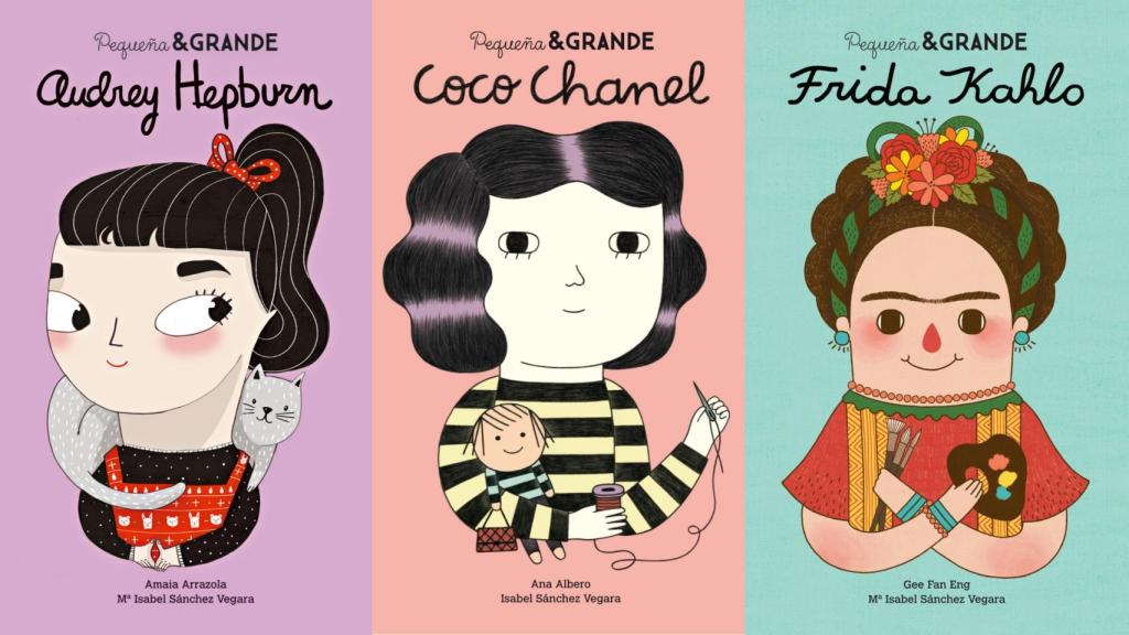 Pequeña&Grande es una colección de cuentos ilustrados que narra la vida de gran mujeres de la historia (Editorial ALBA)