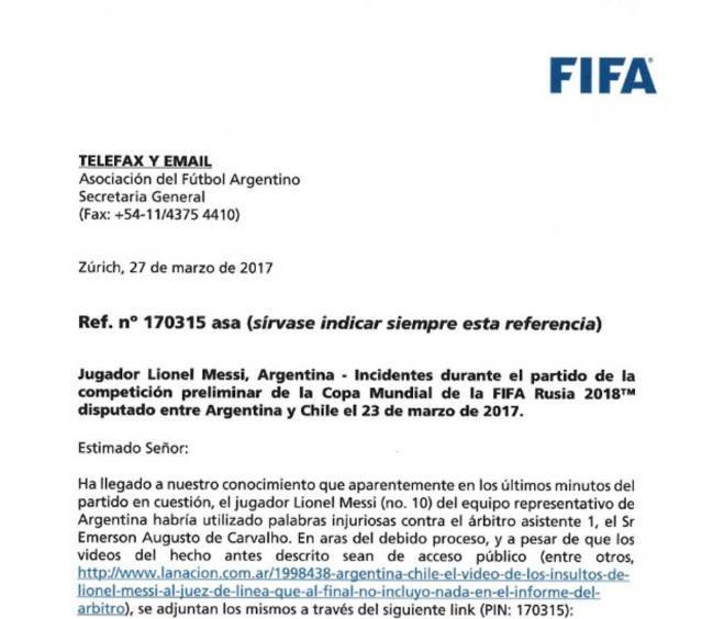 Messi no se escapa: será sancionado por sus insultos al linier