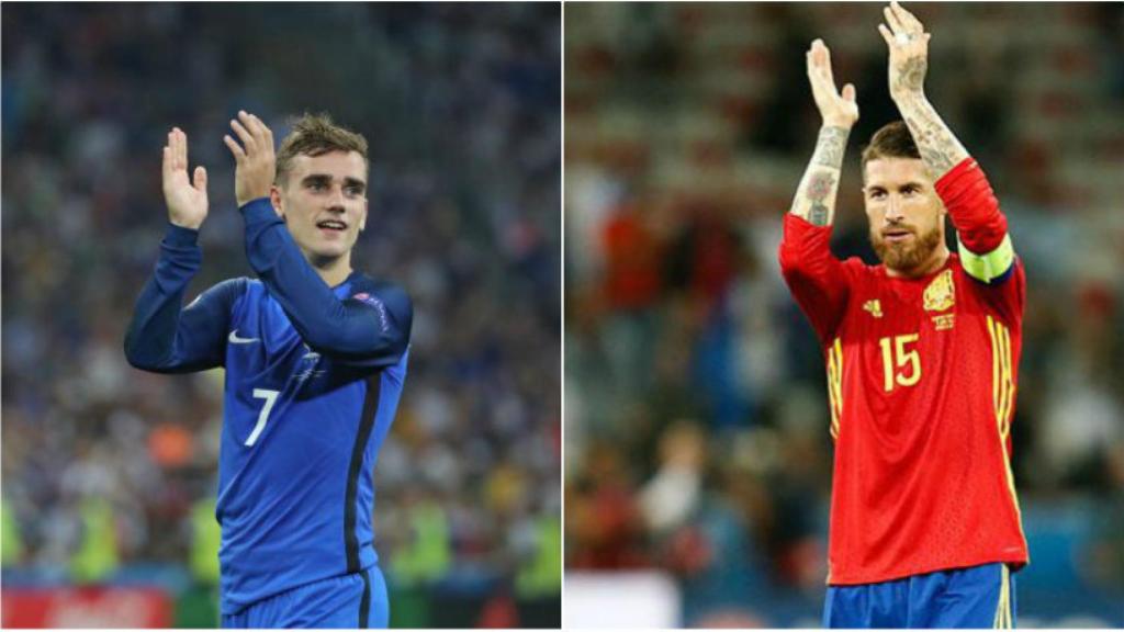 Griezmann contra Ramos