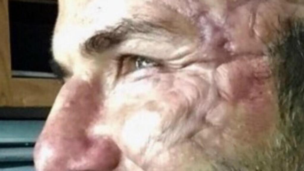 Transformación David Beckham para su cameo en El Rey Arturo   Foto: Instagram (@davidbeckham)