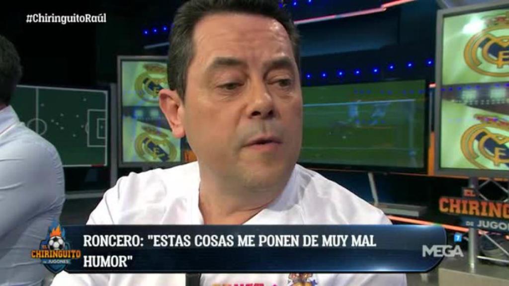 Roncero, en El Chiringuito (@elchiringuitotv)