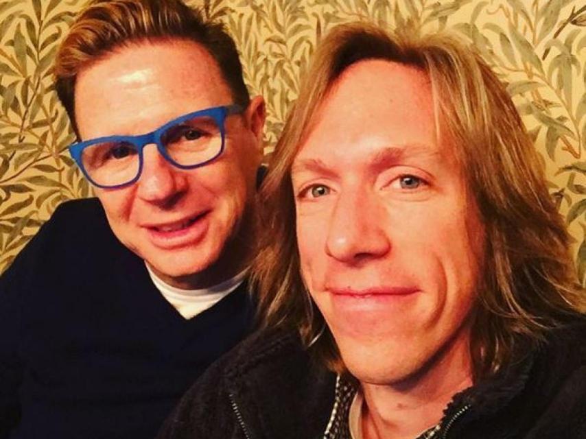 Jorge Cadaval y su marido Ken Appledorn.