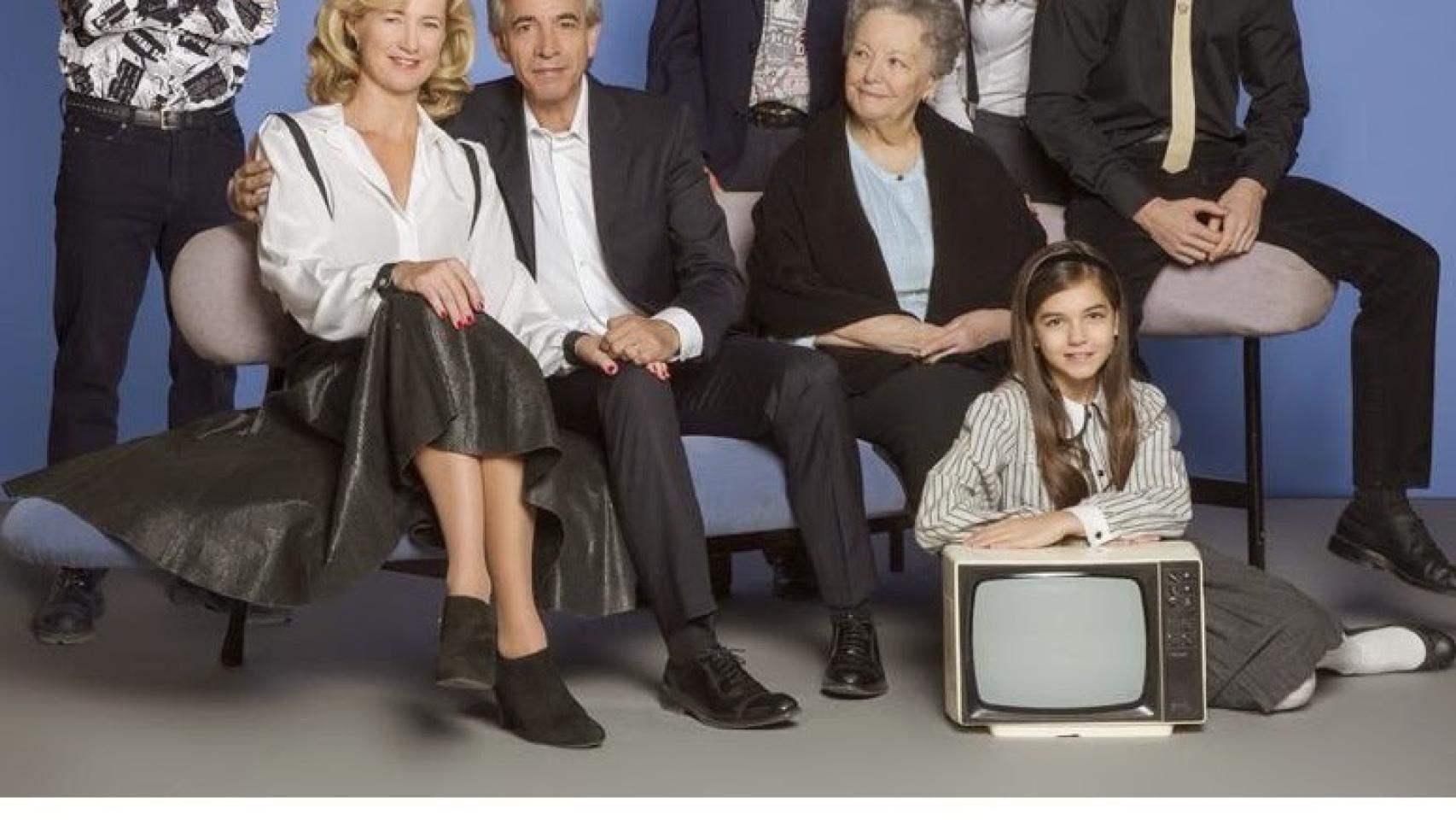 El elenco de actores de la serie Cuéntame.