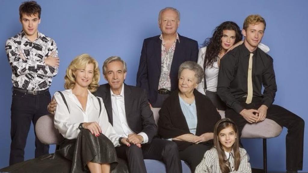 El elenco de actores de la serie Cuéntame.