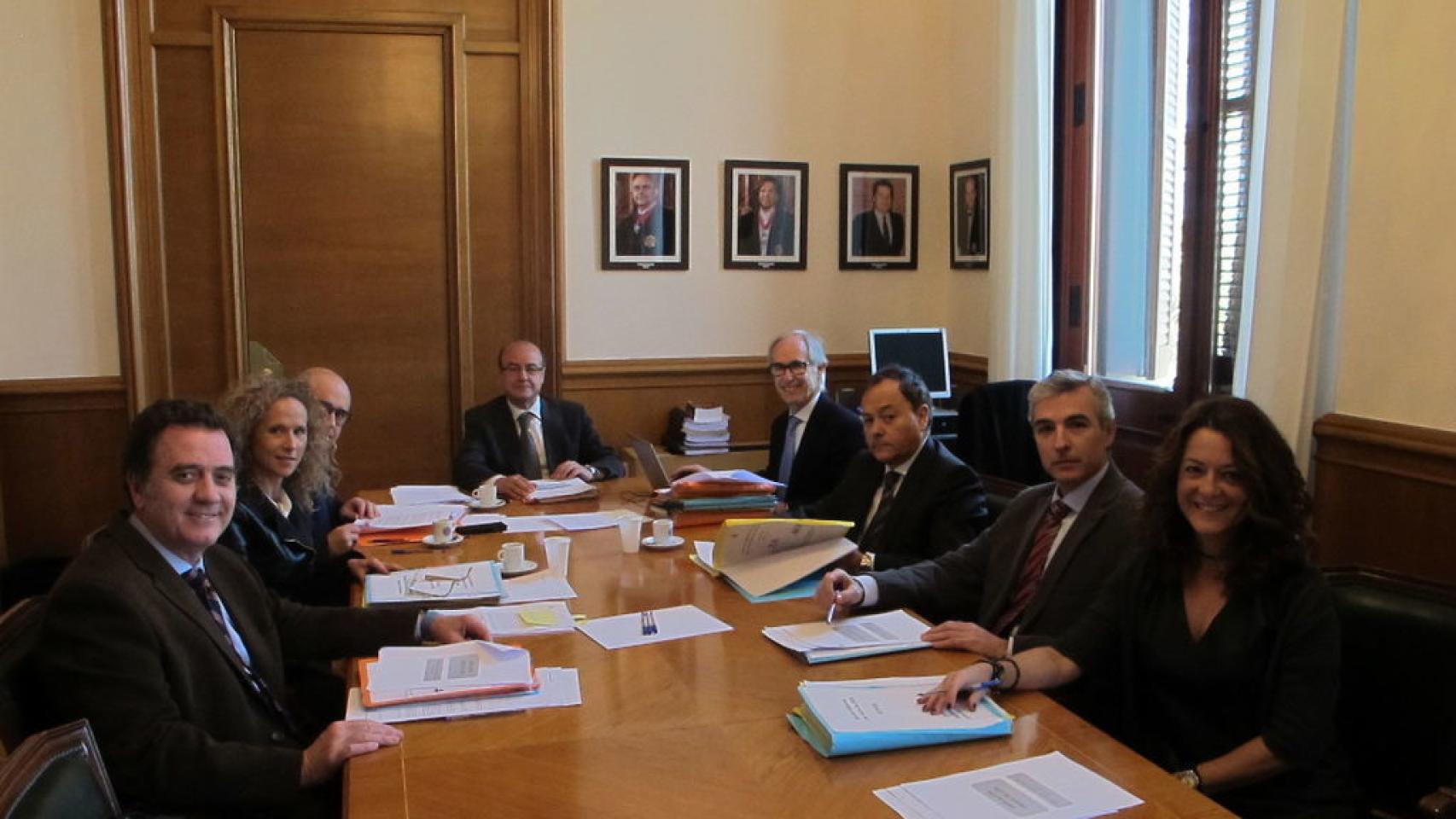 Sala de gobierno del Tribunal Superior de Justicia de Cataluña