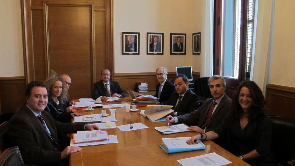 Sala de gobierno del Tribunal Superior de Justicia de Cataluña