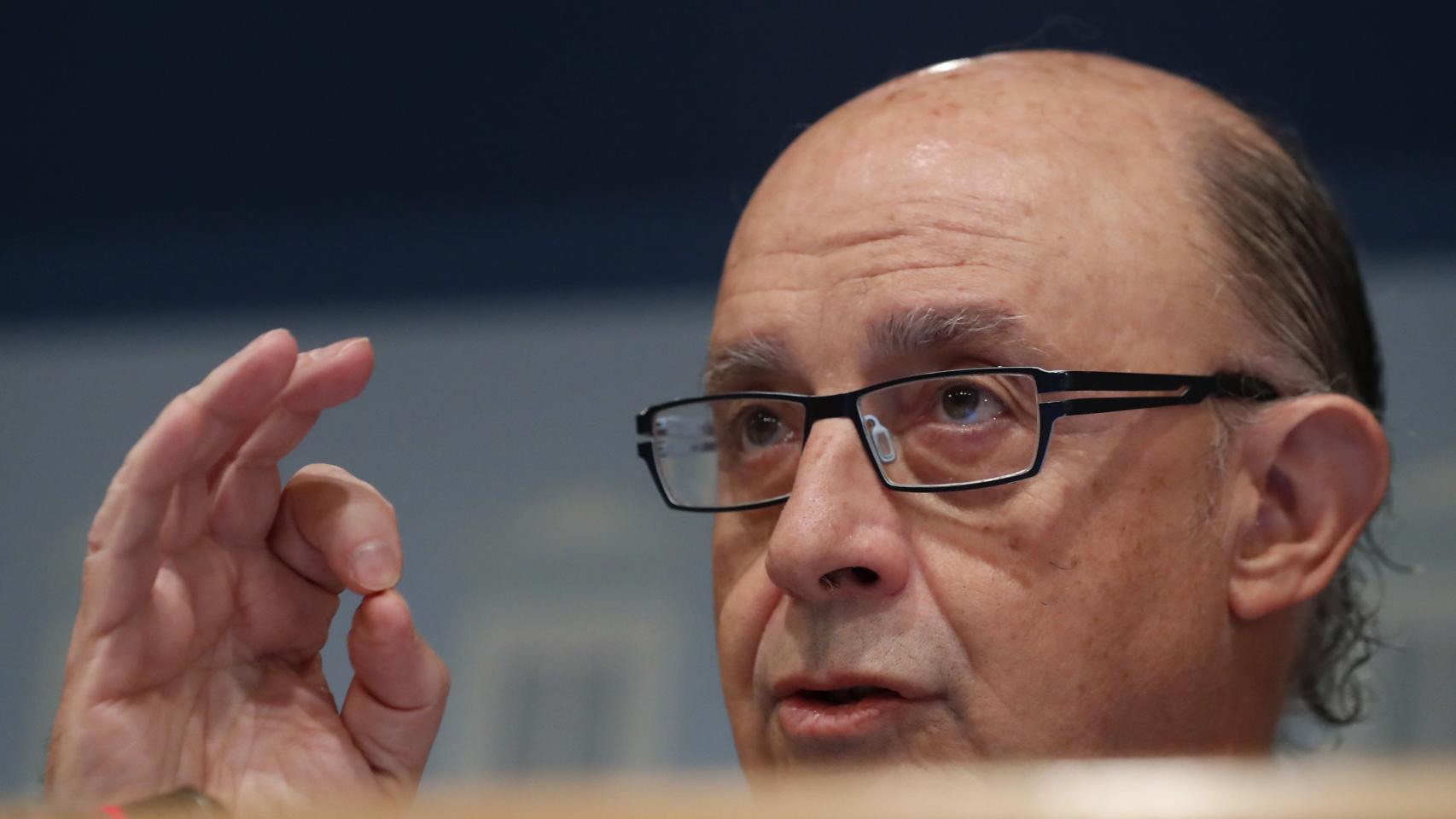 El ministro de Hacienda, Cristóbal Montoro