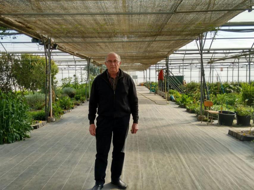 Josep Pàmies, en sus dominios.