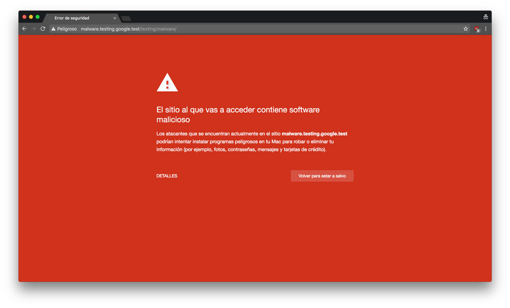 error-de-seguridad-malware-google-chrome