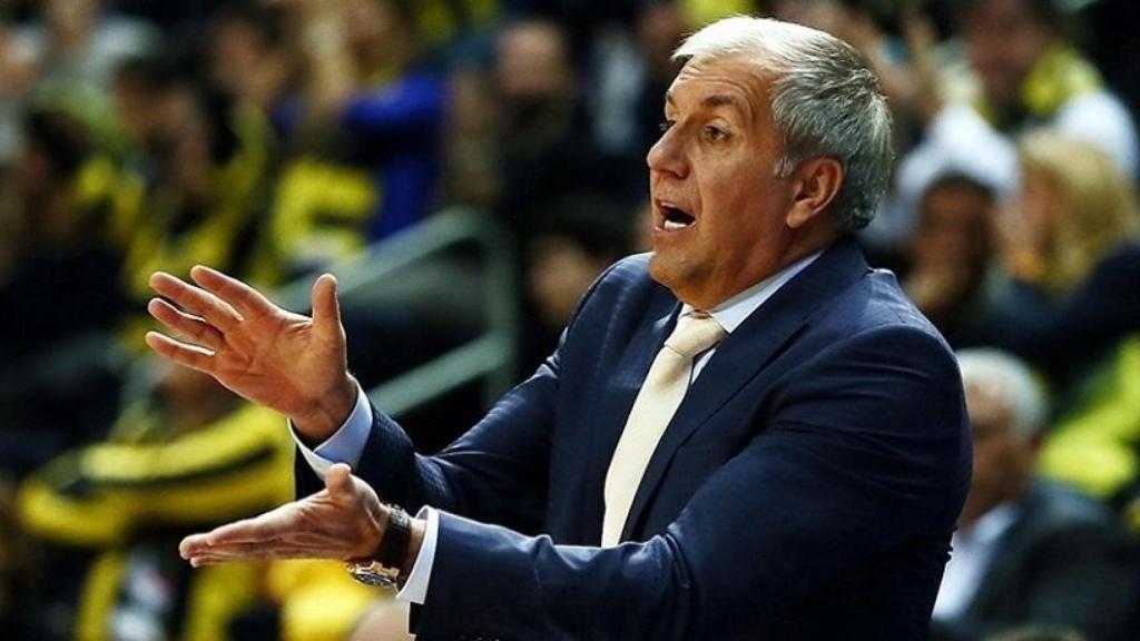 Obradovic, entrenador del Fenerbahçe. Foto: euroleague.net