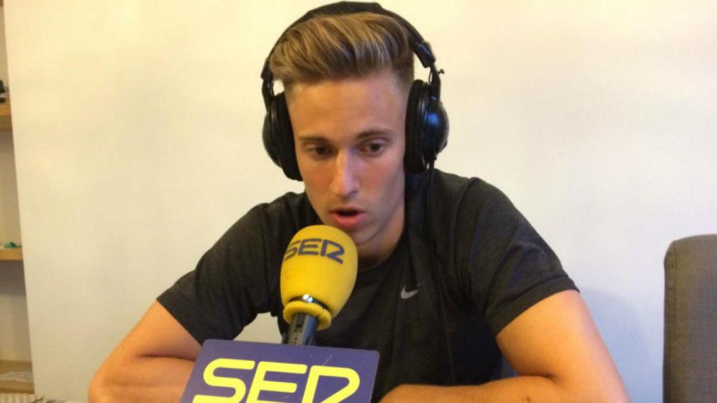 Marcos Llorente en SER. Foto. Twiiter (@ellarguero)