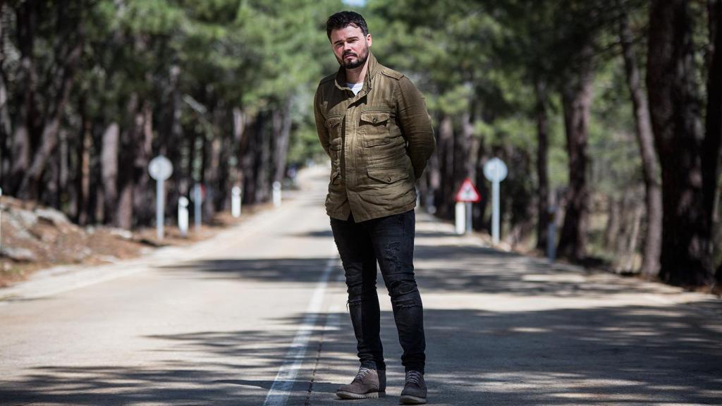 Rufián, en la sierra de Madrid.