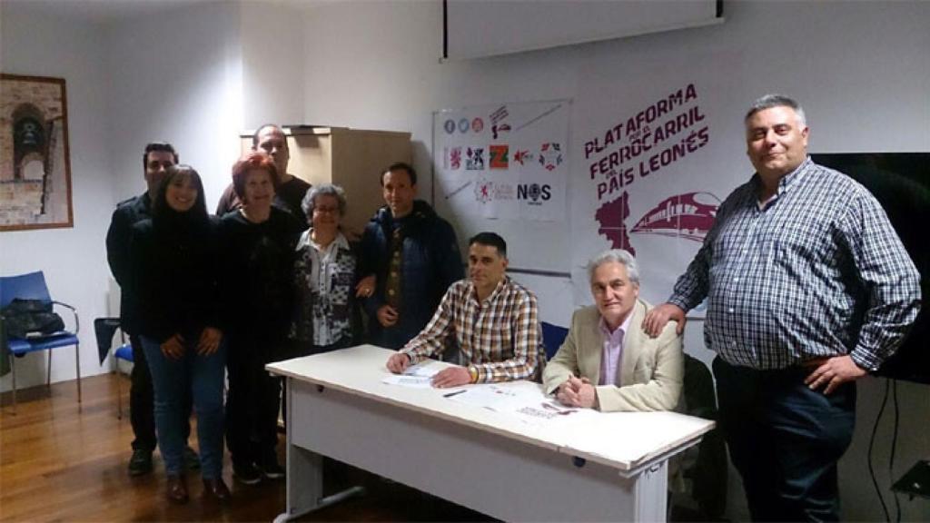 zamora plataforma tren
