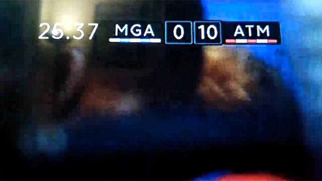 Marcador del Málaga - Atlético