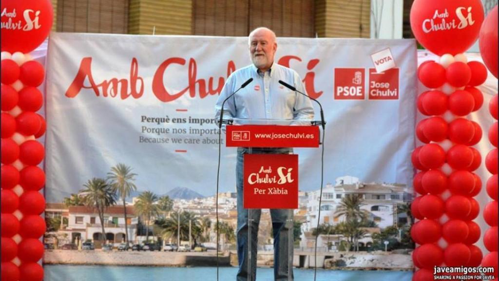 George Thomas, presidente del PSPV-PSOE de Jávea.