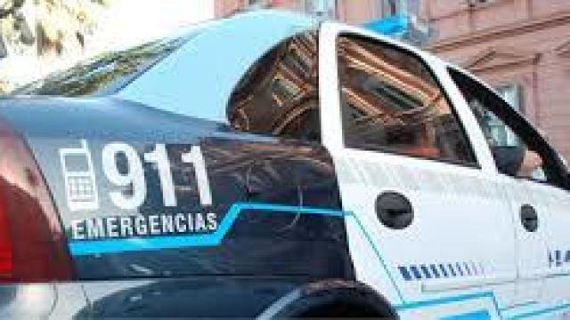 Coche de policía en Argentina