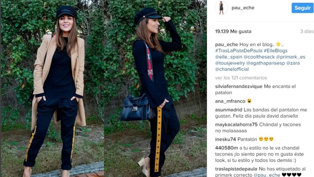 Instagram de Paula Echevarría