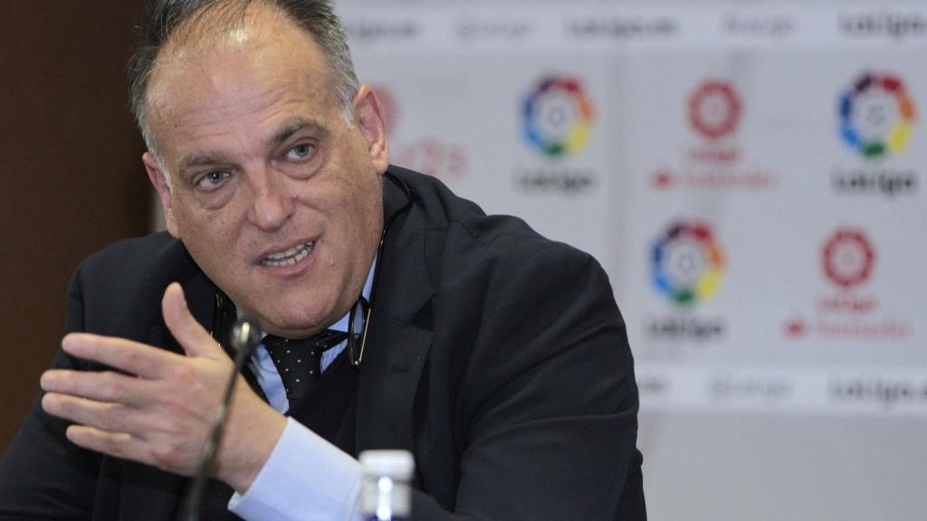 Javier Tebas, presidente de la LFP.