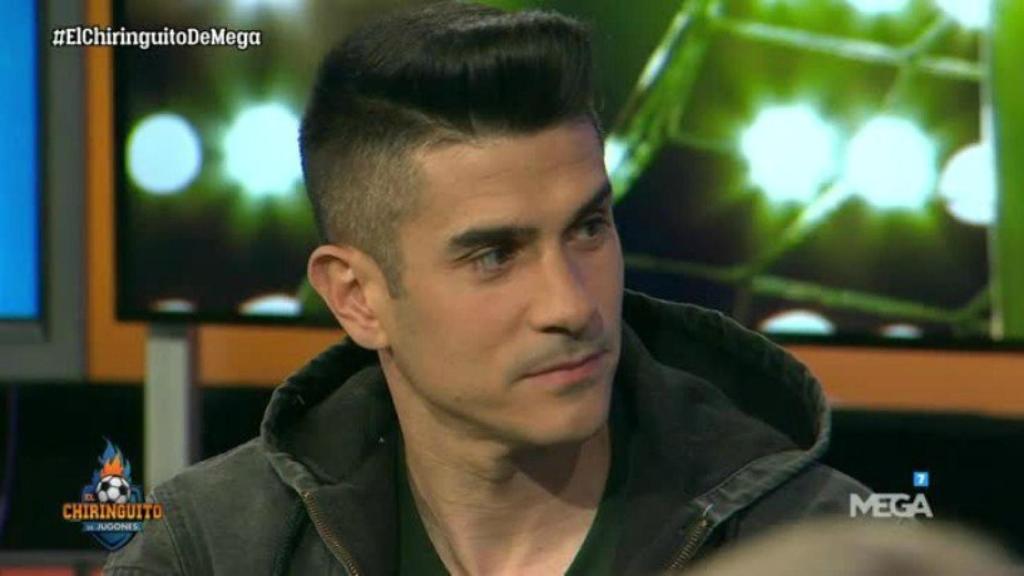 Álvaro Benito, en El Chiringuito   Foto: Twitter (@elchiringuitotv)