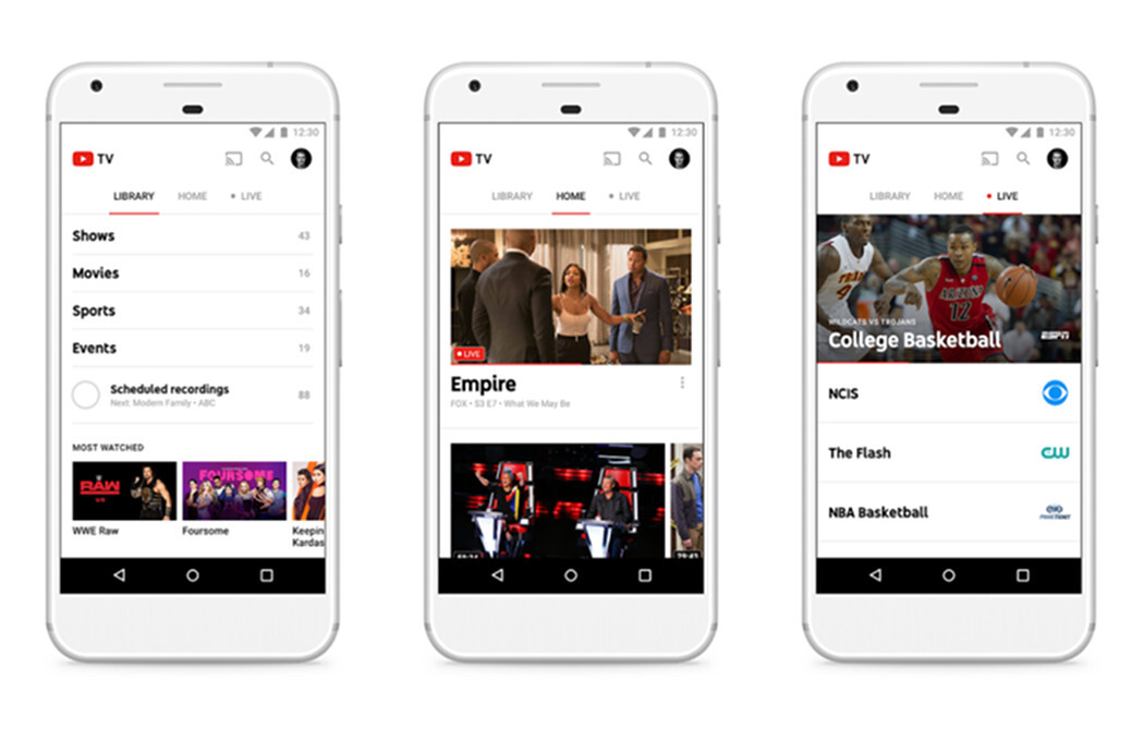youtube tv 3