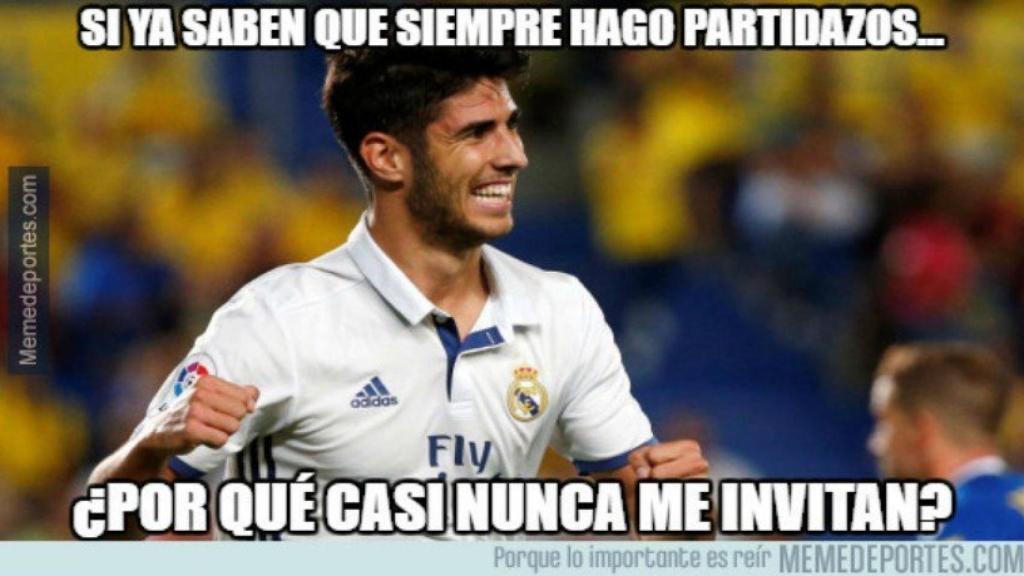 Meme sobre Asensio