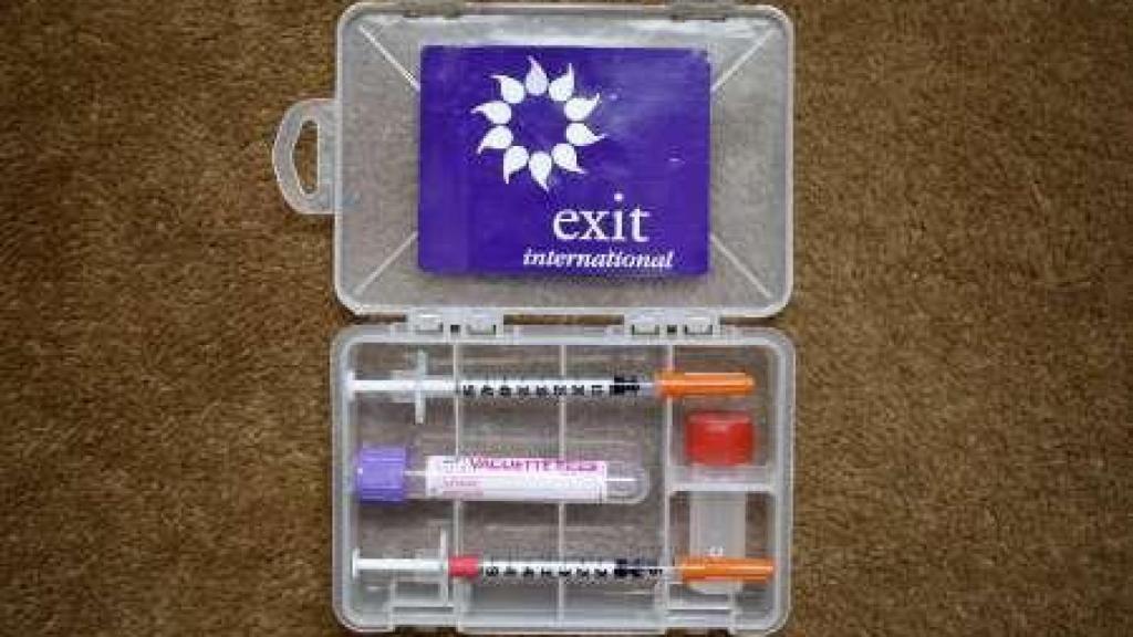 Un kit para suicidarse con medicamentos