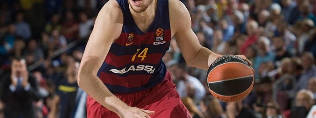 Vezenkov en el partido de ida contra Fenerbahçe.