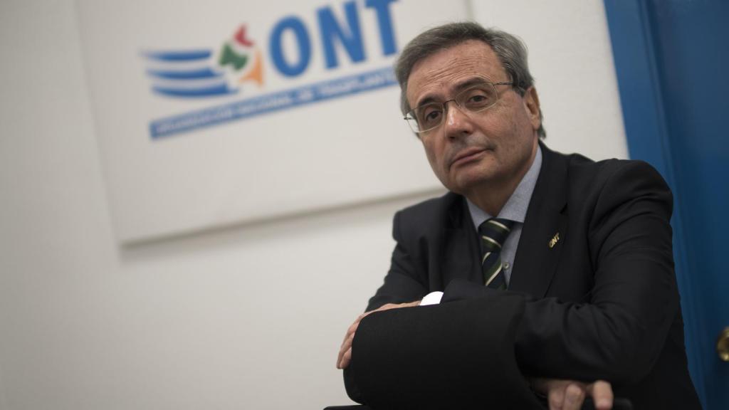 Matesanz en la sede de la ONT.