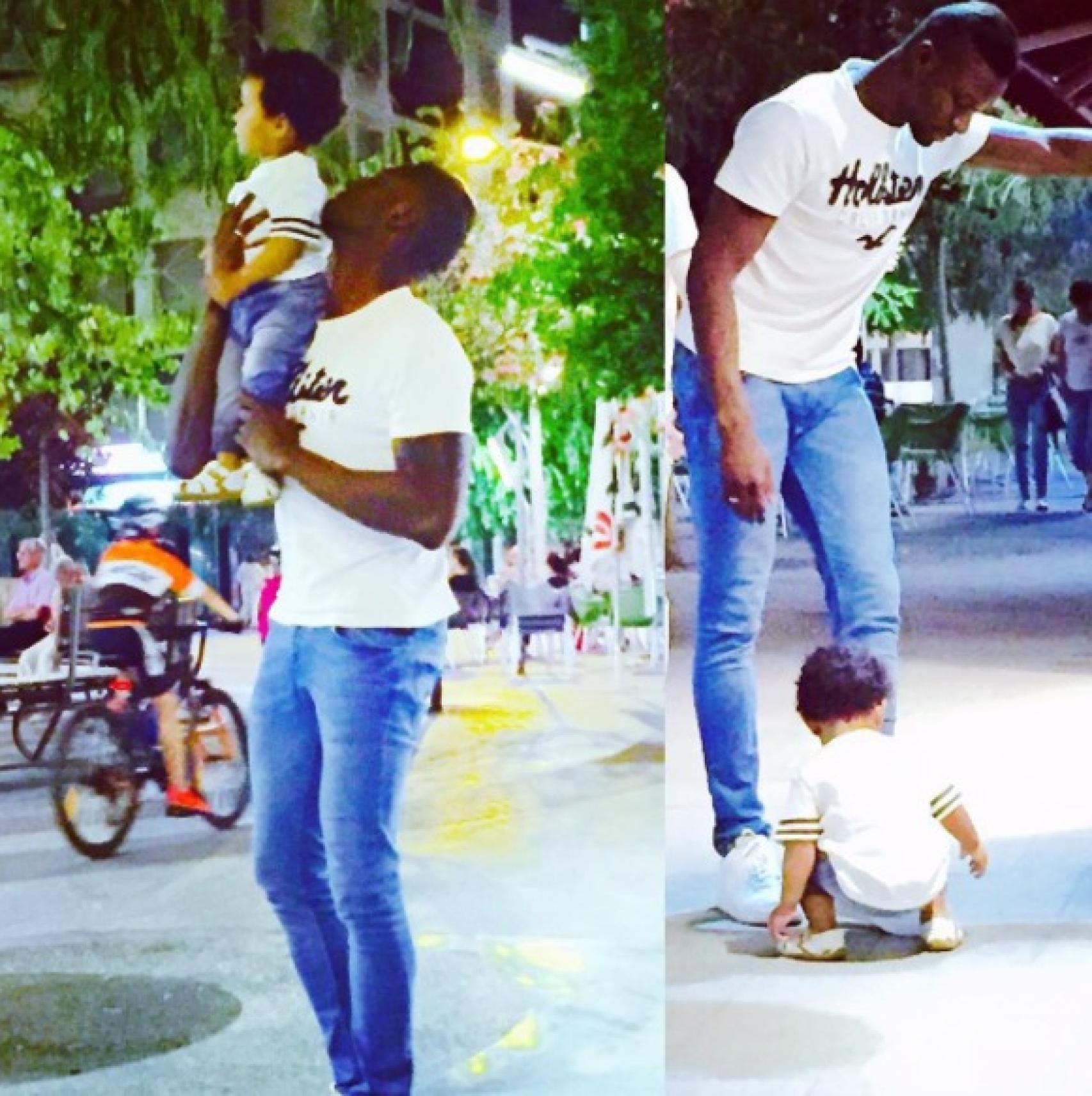 Cheikh Saad tiene un hijo de dos años y nueve meses: Leo